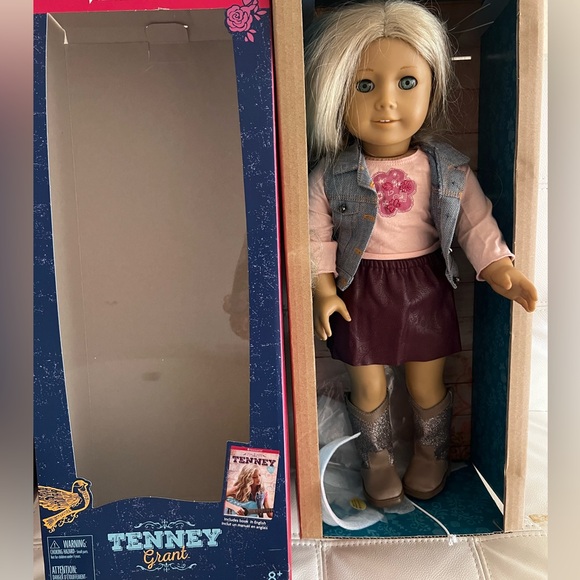 American Girl Other - American Girl Doll with Blonde Hair and Pink Top